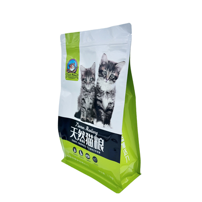 kupować Custom Logo Heavy Duty Large Flat Bottomed Pet Food Bags With Zipper For Dry Pet Food Cat Food Packaging Wyroby do żywności dla zwierząt domowych online manufacture
