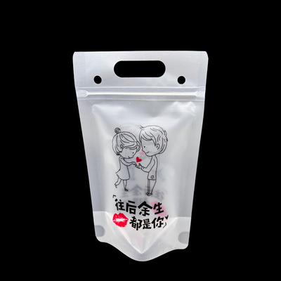 kupować Ciężkie urządzenia z wyłączeniem stand up drink bags Ice drink bags for adults Alkohol, soki, koktajle opakowanie z zamkiem online manufacture