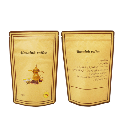 kupować Niestandardowe Deisgn 250g folia powlekany papier kraft stand up torebki z kawą z zawór dla ziaren kawy / proszku online manufacture