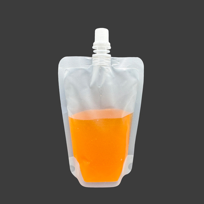 kupować Plastikowe maty przezroczyste stand up BPA Free Sput Poch Bags do kawy z sokiem mleka online manufacture