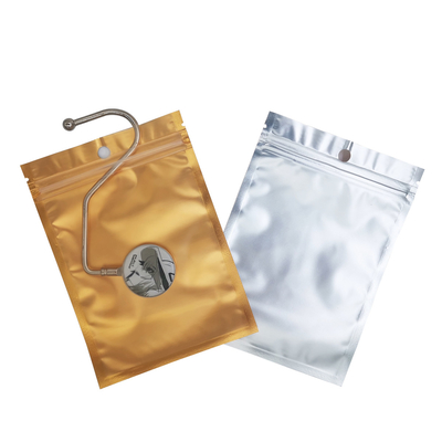 kupować Jednostronny przejrzysty Jednostronny złoty srebrny folia aluminiowa Mylar Zip Lock Bags Podwójnie stronne folia metalowa płaskie torby ziplock online manufacture