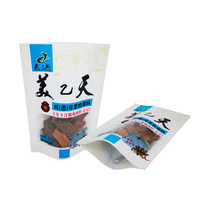 kupować EVOH powłoka LDPE w pełni podlegająca recyklingowi stand up pouches for Spices Snack Food Coffee Beans Packaging online manufacture