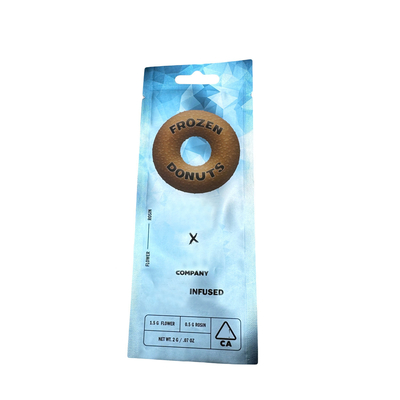 kupować Maty metalowy błyszczący 2 G Mylar 3 Side Seal Pocket z zawieszoną dziurą Custom Logo online manufacture