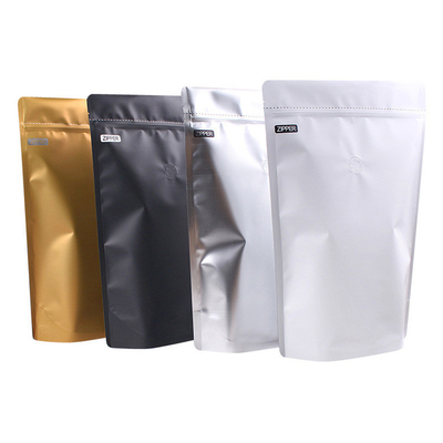 kupować 250 g folii aluminiowej, stand up torebka z kawą z zawórem odgazowania online manufacture