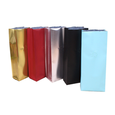 kupować Wypieczalna folia aluminiowa, liner boczny, złożony gusset, płaskie worki do kawy z wałkiem online manufacture
