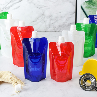 kupować Zastosowalna pieczęć cieplna Stand Up Spout Pockets dla dorosłych Alkohol, piwo, napoje Napoje opakowania online manufacture