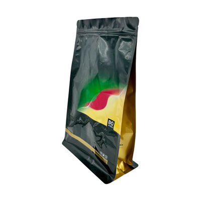 2.5 kg specjalnie wyprodukowany błyszczący złoty, ciężki, silny folia aluminiowa, metalowa, ponownie zamykająca się, kwadratowa, suchy, podłogowy worek do pakowania żywności dla psów