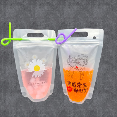 Niestandardowy projekt imprezy osobowy worek do picia stand up worki do picia do alkoholu soky lodowe koktajle picie