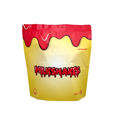 Wysoka bariera 1lb folia laminowana stand up torebka z zamkiem dla cukierków gumy ciasteczka opakowania żywności