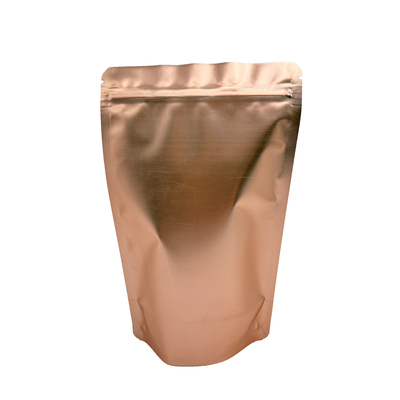Opakowania spożywcze Matte Rose Gold Custom Stand Up Poches Bags With Ziplock doypack